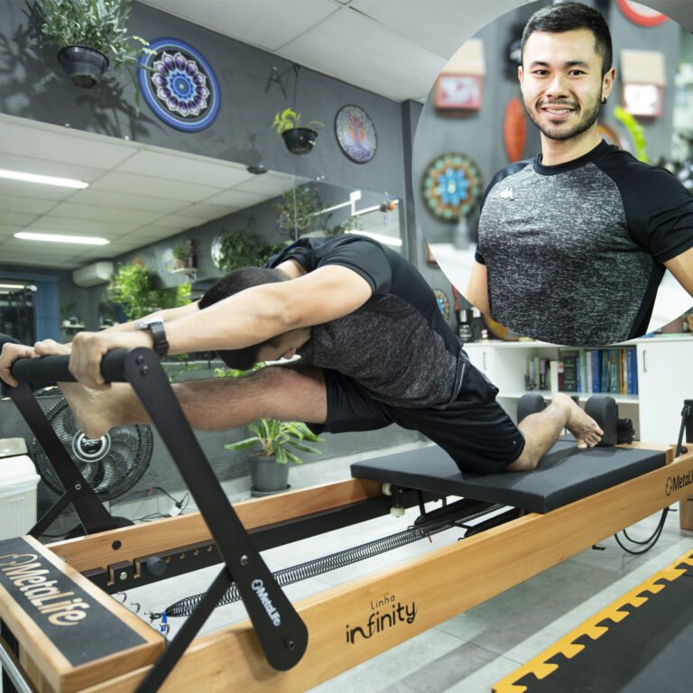 Bruno Satoshi - Educador Físico com mais de 7 anos dedicados ao Pilates